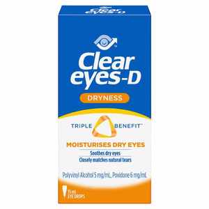 Clear Eyes: Clear Eyes D Drops 15ml