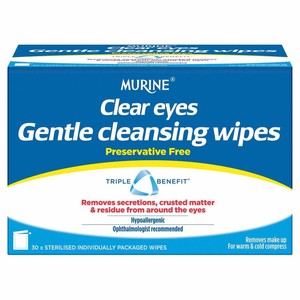 Clear Eyes: Clear Eyes Gentle Cleansing Wipes 30s