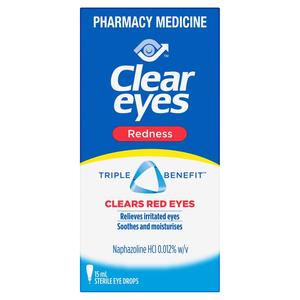 Clear Eyes: Clear Eyes Red Eye Drops 15ml