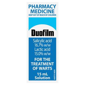 Duofilm: Duofilm Solution Wart Treatment 15ml