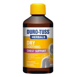Duro-Tuss Herbals Dry Soothing Chest Support 350ml