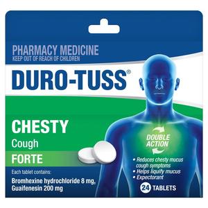 Duro-Tuss Chesty Cough Tablets Forte 24s