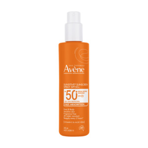 Eau Thermale Avene: Avene Sunsitive Sunscreen Adult SPF50+ Spray 200ml