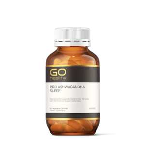 GO Healthy PRO Ashwagandha Sleep VegeCapsules 60s
