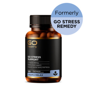 GO Healthy GO Stress Support VegeCapsules 60s