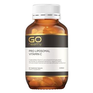 GO Healthy PRO Liposomal Vitamin C VegeCapsules 60s
