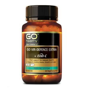GO Healthy GO Vir-Defence Extra + Ester-C Vege Capsules 30s