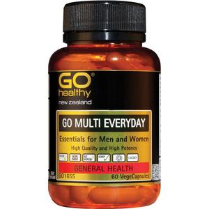 Go Healthy: GO Healthy GO Multi Everyday VegeCapsules 60s