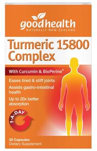 Good Health: Good Health Turmeric 15800 Complex Capsules 30s