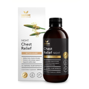 Harker Herbals Chest Relief Night Liquid 200ml