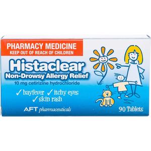 Histaclear Allergy Relief 10mg Tabs 90s