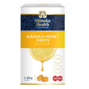 Manuka Health: Manuka Health Manuka Honey Drops Lemon 65g