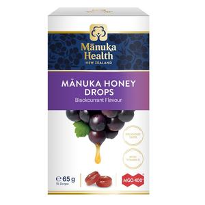 Manuka Health Manuka Honey Drops Blackcurrant 65g
