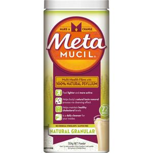 Metamucil: Metamucil Natural Granular Powder 72 Dose 504g