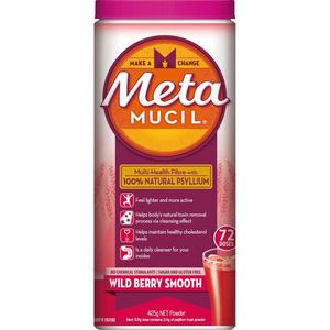 Metamucil Wild Berry Smooth Powder 72 Dose 425g