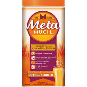 Metamucil: Metamucil Smooth Orange Powder 114 Dose 673g