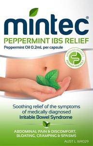 Mintec: Mintec Peppermint IBS Relief Capsules 20s