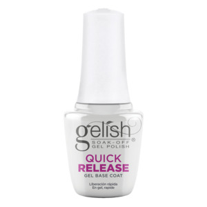 Base Top Coats: Gelish Soak-Off Gel Polish Quick Release Gel Base Coat 9ml