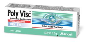 Alcon Poly-Visc Lubricating Eye Ointment 3.5g