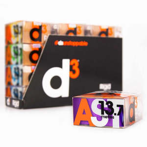 D3 Tape Athletic AsstCol 38mmx13.7m 38mm