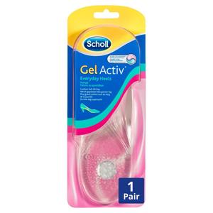 Foot Care Inner Soles Accessories: Scholl Gel Activ Insoles Everyday Heels