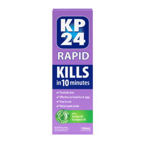 KP24 Rapid Lice Treatment 150ml