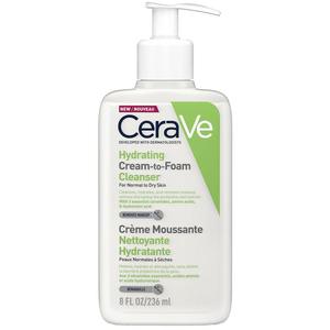 Medicated Skincare: CeraVe Hydrating Cream-to-Foam Cleanser 236ml