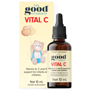 Medicine Vitamins: The Good Vitamin Co Vital C Drops 10ml