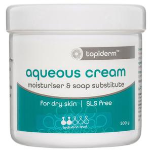 Skincare Body Care Body Care Body Moisturisers: Topiderm Aqueous Cream SLS Free 500g