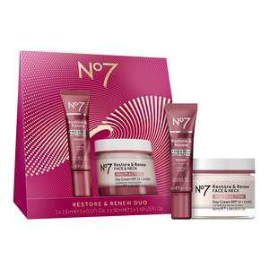 No7 Restore & Renew Duo Set 2pcs