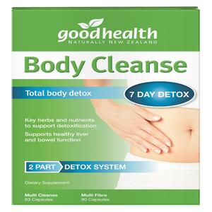 Good Health Body Cleanse Kit 2 Part Detox System 63s + 90s