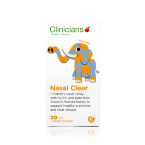 Childrens Vitamins: Clinicians For Kids Nasal Clear Liquid Spray 20ml
