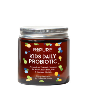 Childrens Vitamins: BePure Kids Daily Probiotic Powder 40g
