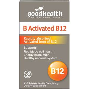 Good Health B Activated B12 Dissolving Tablets 120s