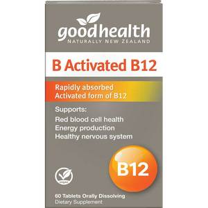Good Health B Activated B12 Vege Capsules 60s