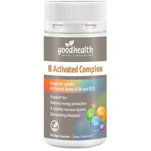 Good Health B Activated Complex Capsules 60s