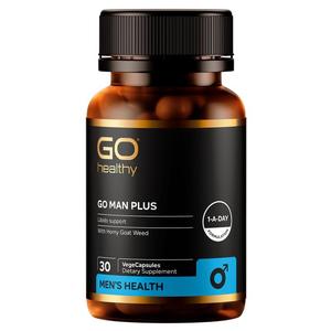 Mens Health: GO Healthy GO Man Plus VegeCapsules 30s