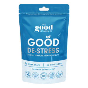 Sleep Anxiety Stress: The Good Vitamin Co De-Stress Pouch Soft-Chews 28s