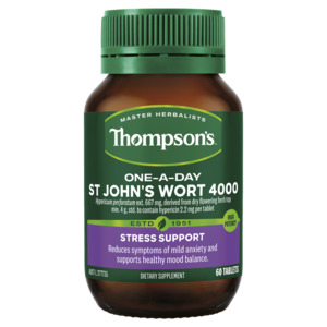 Thompson's One-A-Day St Johns Wort 4000mg Tablets 60s