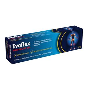Antiseptic Topical Treatments: Evoflex Pain Relief Gel 120g