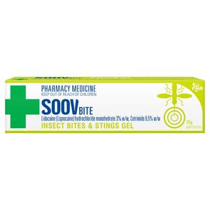 Antiseptic Topical Treatments: Soov Bite Gel 25g