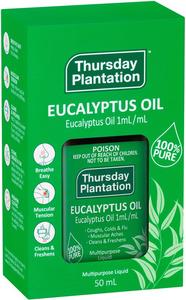 Thursday Plantation EUCALYPTUS OIL 100% 50ml