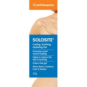 Antiseptic Topical Treatments: Smith & Nephew Solosite Hydrating Gel 50g