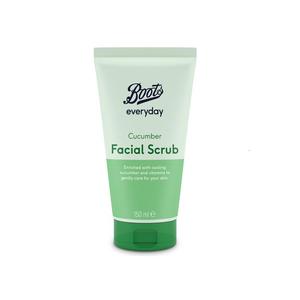 Cleansers Scrubs: Boots Everyday Cucumber Facial Scrub 150ml