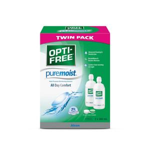 Opti-Free PureMoist Twin Pack 300ml 2pk