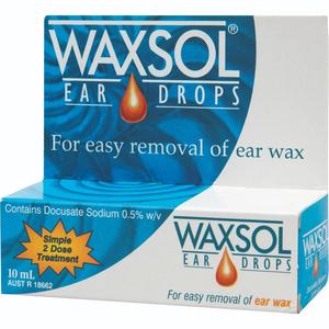 Waxsol Ear Drops 10ml