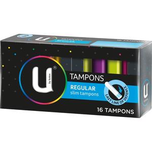 Feminine Hygiene: U By Kotex Tampons Slim Regular 16s