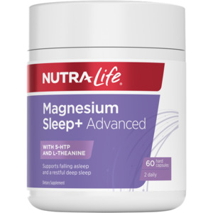 Nutra-Life Magnesium Sleep + Advanced Capsules 60s