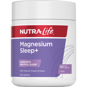 Nutra-Life Magnesium Sleep+ Capsules 60s