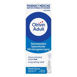 Otrivin Adult Nasal Spray 10ml
